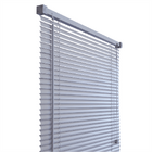 Cortina Persiana Horizontal Plástico Pvc 140x160cm Cinza Atlas