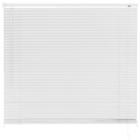 Cortina Persiana Horizontal Plástico Pvc 160x160cm Branca Atl