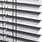 Cortina Persiana Horizontal Pvc 140x130cm Cinza Escuro Atlas