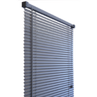 Cortina Persiana Horizontal Pvc 160x130cm Cinza Escuro Atlas