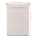 Cortina Persiana Rolô Blackout Branca 0,85 Larg X 2,00 Alt -