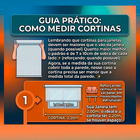 Cortina Persiana Rolô Blackout Branca 1,50 Larg X 2,20 Alt -