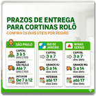 Cortina Persiana Rolô Blackout Branca 1,70 Larg X 1,50 Alt -