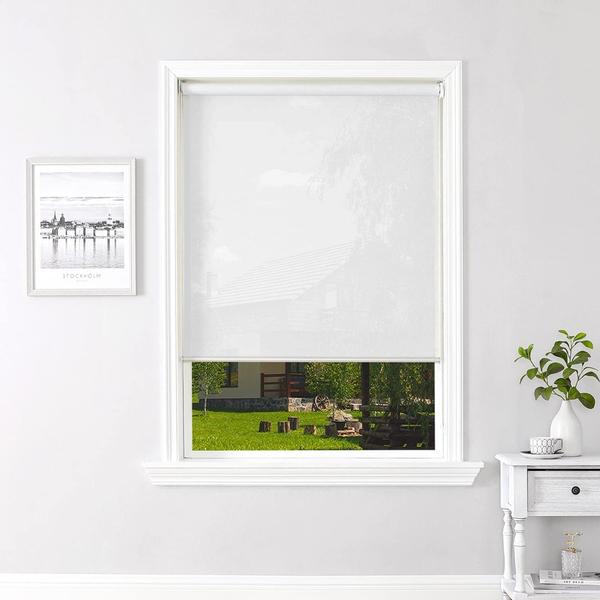 Cortina Persiana Rolo Tela Solar 3% 2,90 Larg X 0,65 Alt Bran