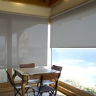 Cortina Persiana Rolo Tela Solar 5% 0,45 Larg X 0,95 Alt Cinza