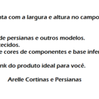 Cortina Persiana Rolo Tela Solar 5% 0,55 Larg X 0,60 Alt Bran