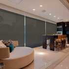 Cortina Persiana Rolo Tela Solar 5% 0,70 Larg X 0,85 Alt Preto