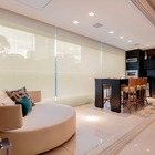 Cortina Persiana Rolo Tela Solar 5% 1,20 Larg X 0,40 Alt Bege