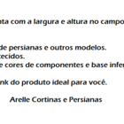 Cortina Persiana Rolo Tela Solar 5% 2,05 Larg X 0,40 Alt Preto