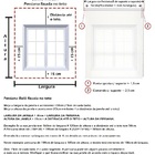 Cortina Persiana Rolo Tela Solar 5% 2,20 Larg X 2,00 Alt Bran