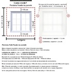 Cortina Persiana Rolo Tela Solar 5% 2,35 Larg X 1,70 Alt Bran