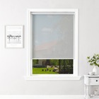 Cortina Persiana Rolo Tela Solar 5% 2,60 Larg X 2,40 Alt Cinza