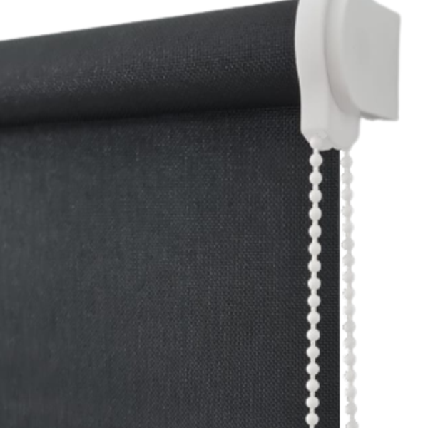 Cortina Persiana Rolo Tela Solar 5% 2,60 Larg X 2,80 Alt Preto