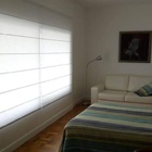 Cortina Persiana Romana Translucida 1,30 L X 1,40 A