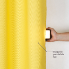 Cortina Pharrel Amarela 1,40x2,80m 1 Folha Inspire