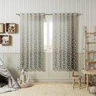 Cortina Poa Cinza 2,80x1,80m 2 Folhas Belchior