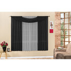 Cortina Preta Janela 2 Metros X 1,70m Para Varão Simples