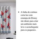 Cortina Quarto Infantil Corta Luz Homem Aranha 2,60m X 1,70