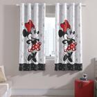 Cortina Quarto Infantil Corta Luz Minnie 2,60m X 1,70