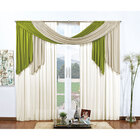 Cortina Quarto Palha / Verde Varão Duplo 4 Metros X 2,80m Par