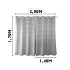 Cortina Quarto Tecido Jacquard 170x280 Metros Casa Dona