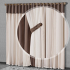 Cortina Quíton Casa Dona 3,00 X 2,50m Tabaco