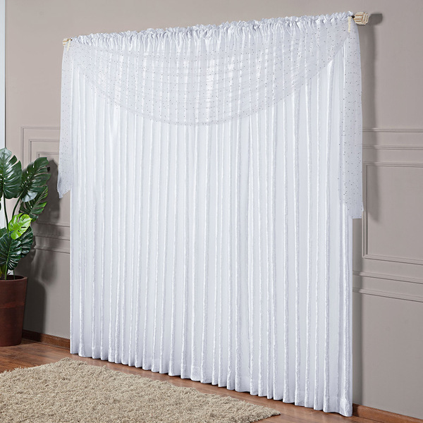 Cortina Real 2 Metros Cetim Amassado Sala Quarto Para Varão -