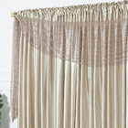 Cortina Real 2 Metros Cetim Amassado Sala Quarto Para Varão -