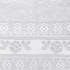Cortina Renda Interlar Valência Lisa 280 X 120cm Branca