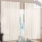 Cortina Rendada Com Forro Voal 2 Metros Para Trilho Suisso -