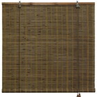 Cortina Rolo Bambu 1,20larg X 1,60alt Marrom