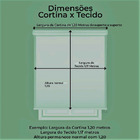 Cortina Rolo Blackout 0% Primeira Linha  1,70 L X 1,60 A Dire