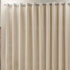 Cortina Roma 2 00m X 1 70m Bege Tecido Rafia Detalhado Para S