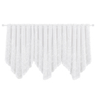 Cortina Roma Branca Vem com 1 Folha de 2,60x1,10m