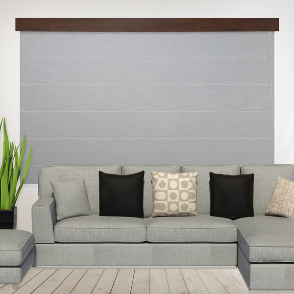 Cortina Romana Napoles Com Blackout Crisdan 1,90 Largura X 2,