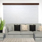 Cortina Romana Napoles Com Blackout Crisdan 2,00 Largura X 2,