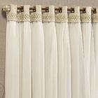 Cortina Roterdam Luxuosa Tecido Blackout E Voal 2,00m X 1,70m