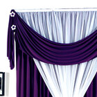 Cortina Roxa Para Quarto Ou Sala Clássica 3m X 2,80m De Altur