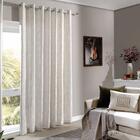 Cortina Rustica 4 20x2 50 Tunis/leaves Bella Janela