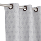 Cortina Rústica Bege 2,60x1,70m 2 Folhas Bella Janela