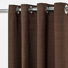 Cortina Rústica Lisa 2,80 M X 1,60 M - Tabaco