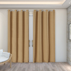 Cortina Rústica Lisa 2,80 M X 2,30 M - Avelã