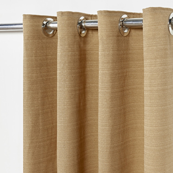 Cortina Rústica Lisa 2,80 M X 2,30 M - Avelã