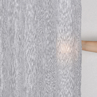 Cortina Rústica Niger Branca 3,60x2,50m 2 Folhas Inspire