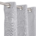 Cortina Rústica Niger Branca 3,60x2,50m 2 Folhas Inspire