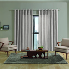 Cortina Rústica Niger Branco 2,60x1,72m Inspire