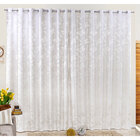 Cortina Sala / Quarto Jacquard 4m X 2,60m Para Varão Simples