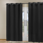 Cortina Sala Quarto 3x2,70m Blackout Blecaute Tecido Lisa Pre