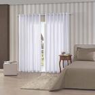 Cortina Sala Quarto Pantex Rústica Bella Janela 2,60mx1,70m