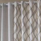 Cortina Sala Quarto Quenia 4m X 2 50m Geometrico - Fendi